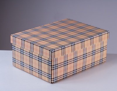 Складная коробка для хранения 28,5 х 39 х 16 см. "Рафаэль 3", Клетка	